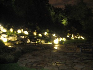 Best LED landscape lights-backyard